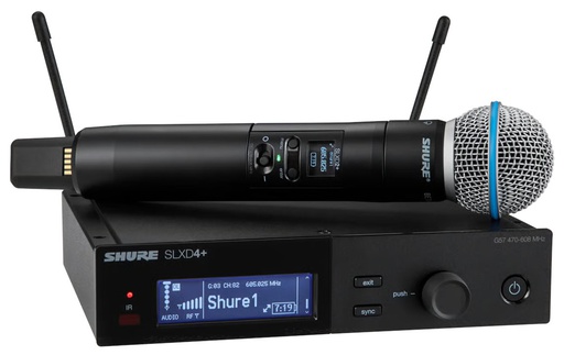 [A/012812] Shure SLXD24+E/Beta58 G65