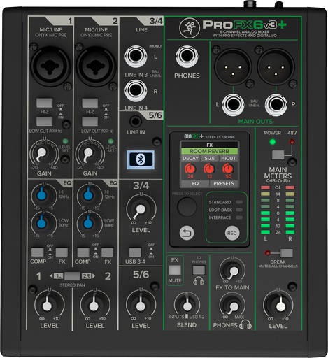 [A/012820] Mackie PROFX6V3+