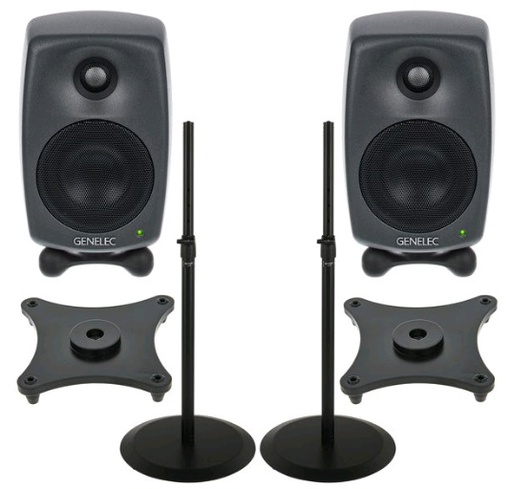 [A/012861] PAR Genelec 8020 DPM com suportes Genelec
