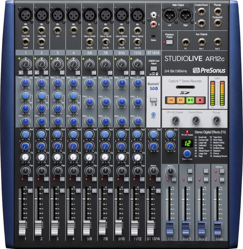 [A/012943] Presonus STUDIOLIVE AR12C ANALOG MIXER