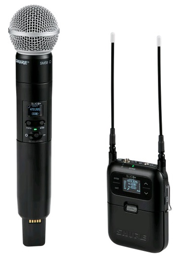 [A/012959] Shure SLXD25+E/SM58 G65