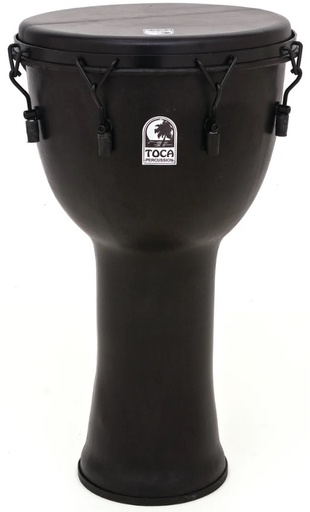 [A/013166] Toca SFDMX-10BM 10" Freestyle Djembe Black Mamba com afinação mecânica
