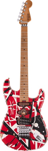 [A/002237] EVH Frankie Striped MN Relic R/W/B