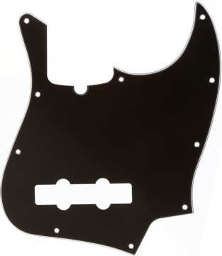 [A/002995] Fender Standard Jazz Bass Pickguard Black