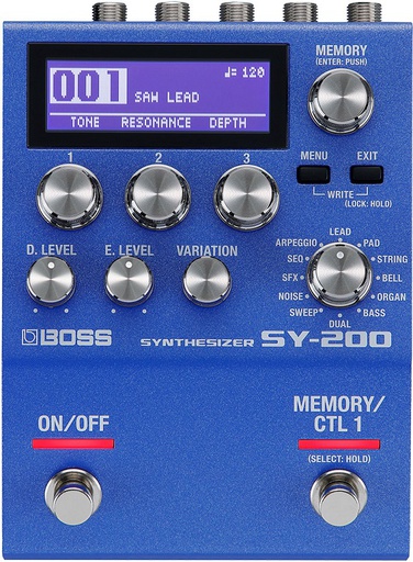 [A/000877] Boss SY-200 Guitar Synthesizer