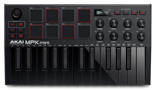 [A/000301] Akai MPK mini mkIII Black Edition