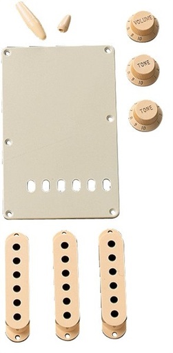 [A/002999] Fender Stratocaster Partes Kit Aged White