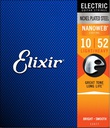 Elixir Nanoweb 10/52 Light-Heavy 12077