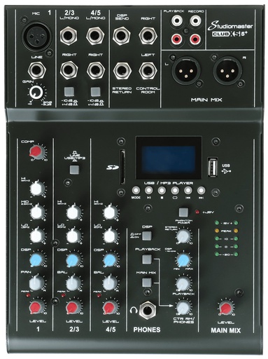 [A/006552] Studiomaster Club XS 5+