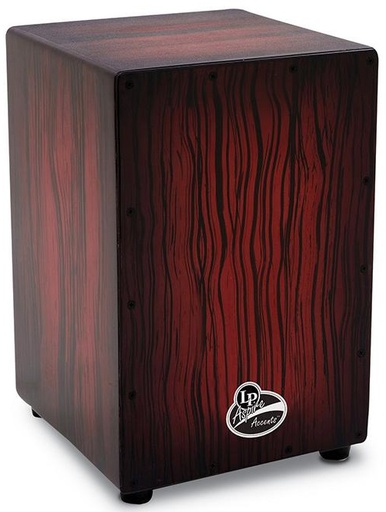 [A/004283] Latin Percussion Aspire Accents Cajon LPA1332-DWS Dark Wood Streak