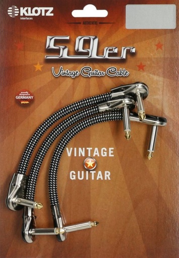 [A/004111] Klotz VINPAN0015 Vintage 59er Patch Cable, 0,15m