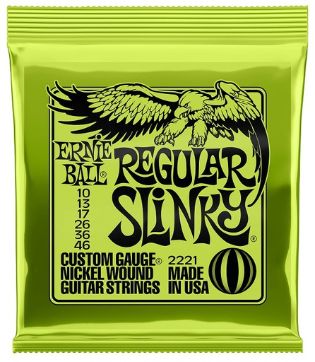 [A/002378] Ernie Ball 2221 Regular Slinky 10/46