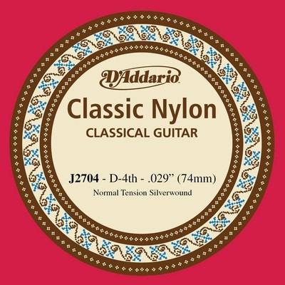 [A/001629] Daddario J2704 D4 Single String