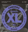 Daddario ECG24 Jazz Light 11/50 Chromes