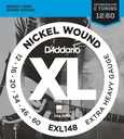 Daddario EXL148 Extra-Heavy 12/60 Nickel Wound