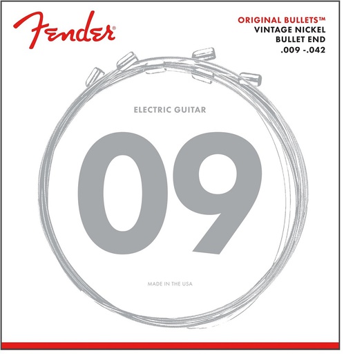 [A/002530] Fender 3150L Light, 9/42, Pure Nickel, Bullet End