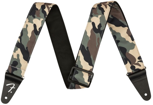 [A/002687] Fender Camo Strap Woodland