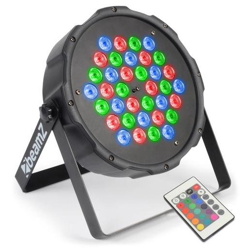 [A/000573] BeamZ FlatPAR 36x1W RGB LEDs