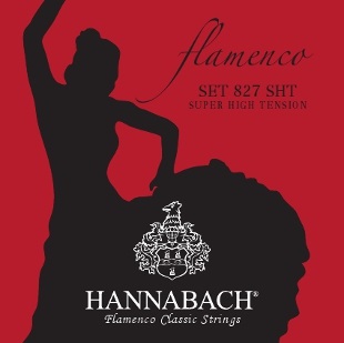 [A/003600] Hannabach 827 SHT Flamenco Classic Super Hight Tension