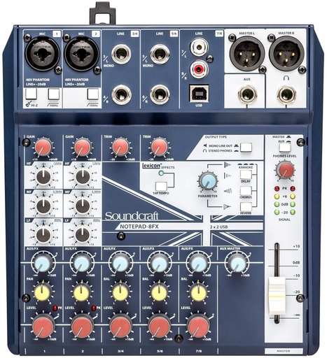 [A/006417] Soundcraft Notepad-8FX