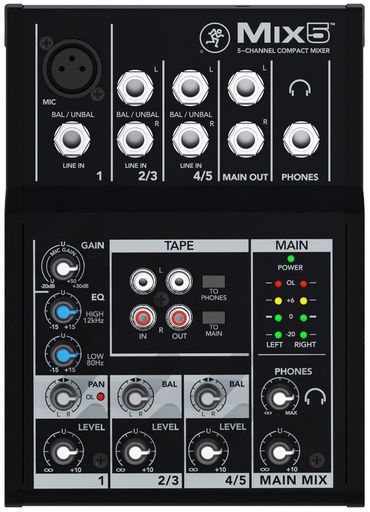 [A/004504] Mackie Mix5