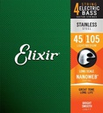 Elixir 45/105 Light/Medium Stainless Steel 14677 Long Scale