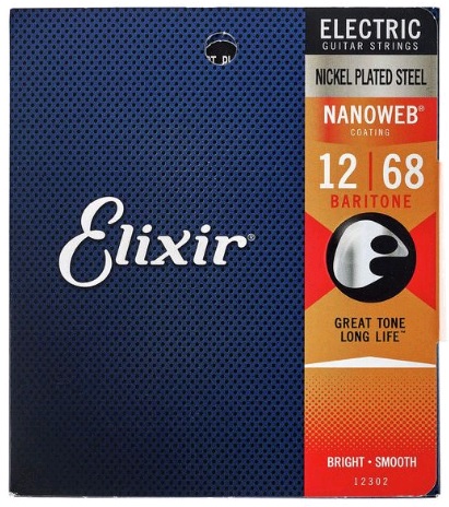 [A/002325] Elixir Nanoweb 12/68 Baritone 12302
