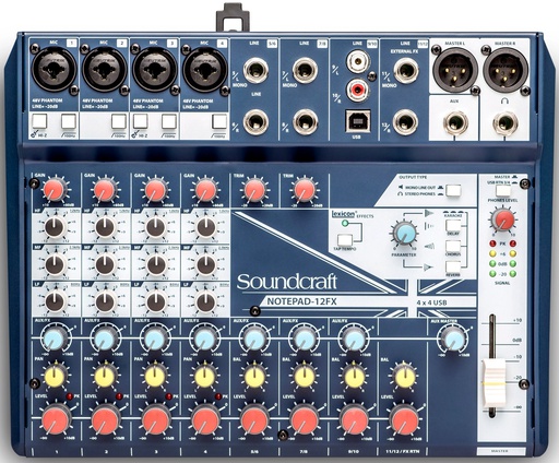 [A/006415] Soundcraft Notepad-12FX
