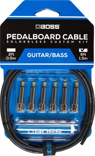 [A/000713] Boss BCK-6 Solderless Pedalboard Cable Kit