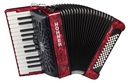 Hohner Bravo II 60 Red silent key