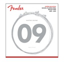 Fender 3250L Light, 9/42, Nickel Plated Steel, Bullet End