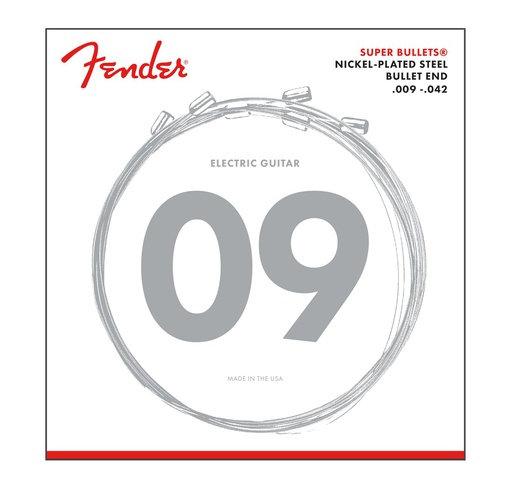 [A/002534] Fender 3250L Light, 9/42, Nickel Plated Steel, Bullet End