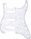 Fender Contemporary Strat Pickguard SSS White Pearl