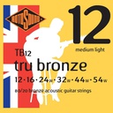 Rotosound TB12 Tru Bronze Medium Light