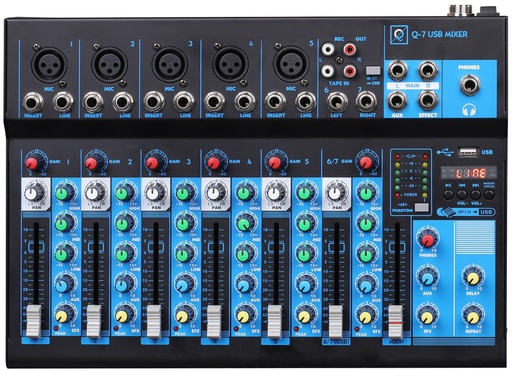 [A/004853] Oqan Q7-USB Mixer MK2