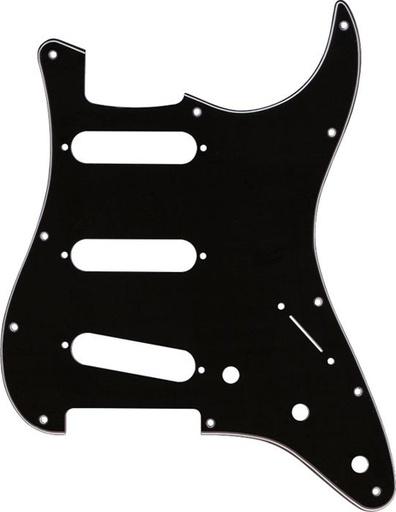 [A/002703] Fender Contemporary Strat SSS Pickguard Black