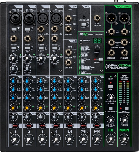 [A/004507] Mackie ProFX10v3