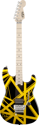 [A/002245] EVH Stripe Black with Yellow Stripes