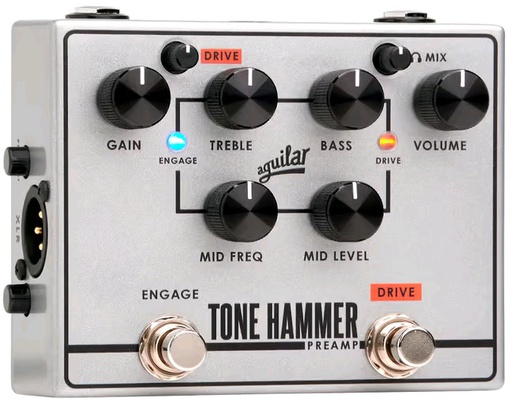[A/000270] Aguilar Tone Hammer Bass Effect Pedal