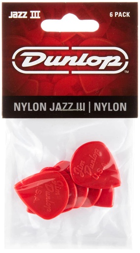 [A/002052] Dunlop 47P3N Jazz III Nylon