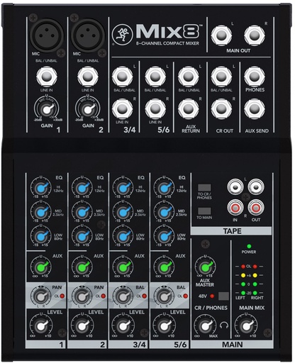 [A/004505] Mackie Mix8