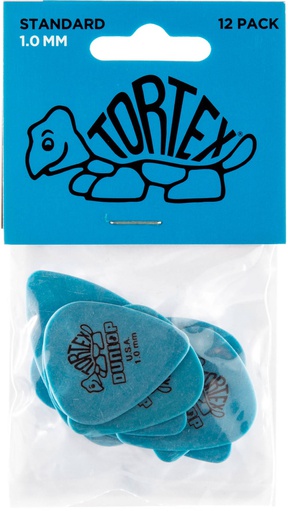 [A/002065] Dunlop Guitar Pick Tortex Standard 418P 1.0 mm