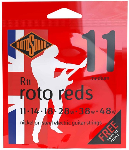 [A/005932] Rotosound R11 Roto Reds, Medium
