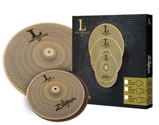 [A/007180] Zildjian L80 Low Volume Cymbal Set LV38