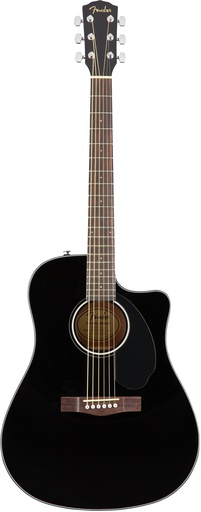 [A/002670] Fender CD60SCE Blk