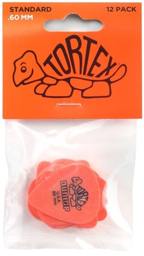 [A/002063] Dunlop Guitar Pick Tortex Standard 418P 0,60 mm