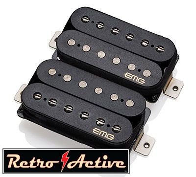 [A/002169] EMG Retro Active Fat 55 Set Black