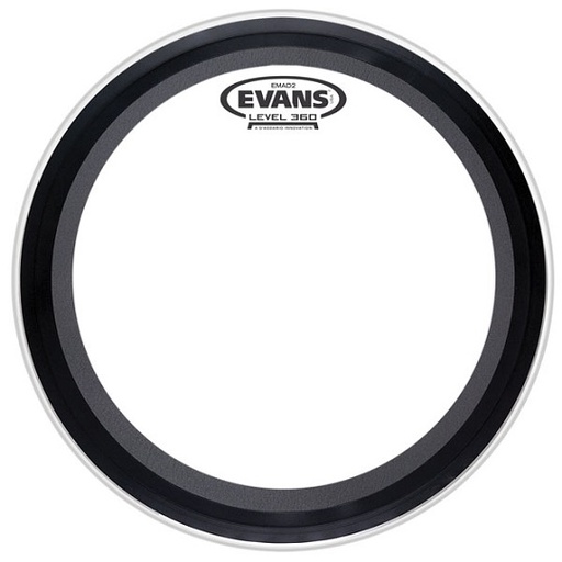 [A/002452] Evans 20" EMAD2 Clear Bass Drum