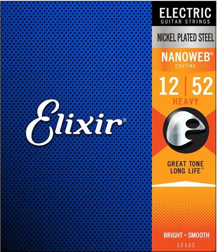 [A/002324] Elixir Nanoweb 12/52 Heavy 12152