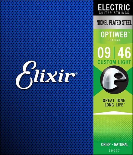 [A/002335] Elixir Optiweb 9/46 Custom Light 19027